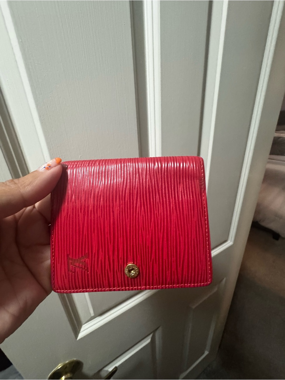 Louis Vuitton Red Epi Leather Card Holder Wallet - Picture 3 of 6